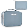 Narwey Travel Makeup Bag with Brush Compartments，Portable Cosmetic Bag - 2 of 3