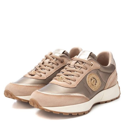 Женские кроссовки Carmela Women's Luxury Leather Casual Sneakers 161997 BEIGE 6 — фото 5