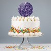 Peeps Purple Peeps In Garden Pattern Acrylic Cake Topper - 4 of 4