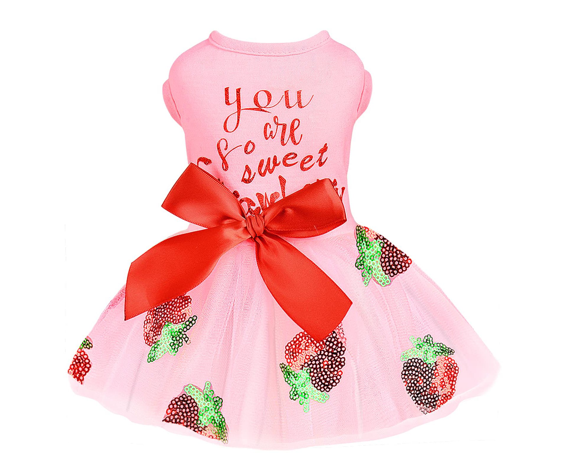Paaaawaters Small Pet Dog Cat Tutu Lace Dress Puppy Ballet Skirt Princess Apparel Clothes