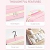 Narwey Toiletry bag for women with travel size containers set, hanging toiletry bag - 3 of 3