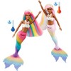 Barbie Dreamtopia Rainbow Magic Mermaid Doll - image 3 of 4