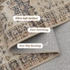 Washable Area Rug for Living Room, Soft Vintage Boho Farmhouse Carpet, Large Low Pile Non-Slip Bedroom Rug, Indoor Accent Rug for Dining Room - 2 of 4