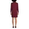 Lands' End Women's Cozy Lofty Quarter Zip Sweater Dress - 2 of 4