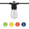 36FT Solar RGBW String Light – 15 Bulbs - 2 of 4