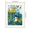 Amanti Art In the Green House by Bea Muller Wood Framed Wall Art Print - 4 of 4