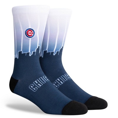  MLB Chicago Cubs Sky Crew Socks - L 