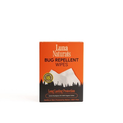 Luna Naturals Bug Repellent Wipes