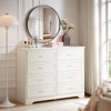 ALEXOUN Drawers Dresser for Bedroom,with Metal Pulls,Clothes Organizer Dressers,Storage Cabinet for Bedroom,Living Room,Office - 2 of 4