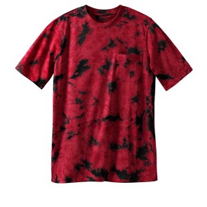 KingSize Shrink-Less Lightweight Longer-Length Crewneck Pocket T-Shirt - 1 of 4