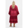 Women's Plus Size Tisha Lace Maxi Dress - shiraz | CITY CHIC - 2 of 4