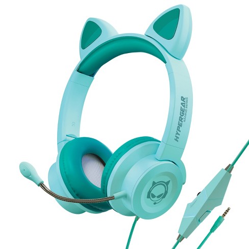 Gaming Headphones Cat Ears, Stereo Gaming Headset Cat Ear