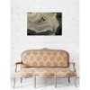 24" x 36" Dubbio Geode Abstract Unframed Canvas Wall Art in Gold - Oliver Gal: Modern & Contemporary, FSC Wood - 3 of 4