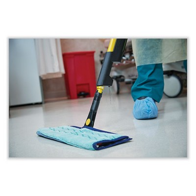 Yellow Microfiber Spray Mop with Telescopic Handle