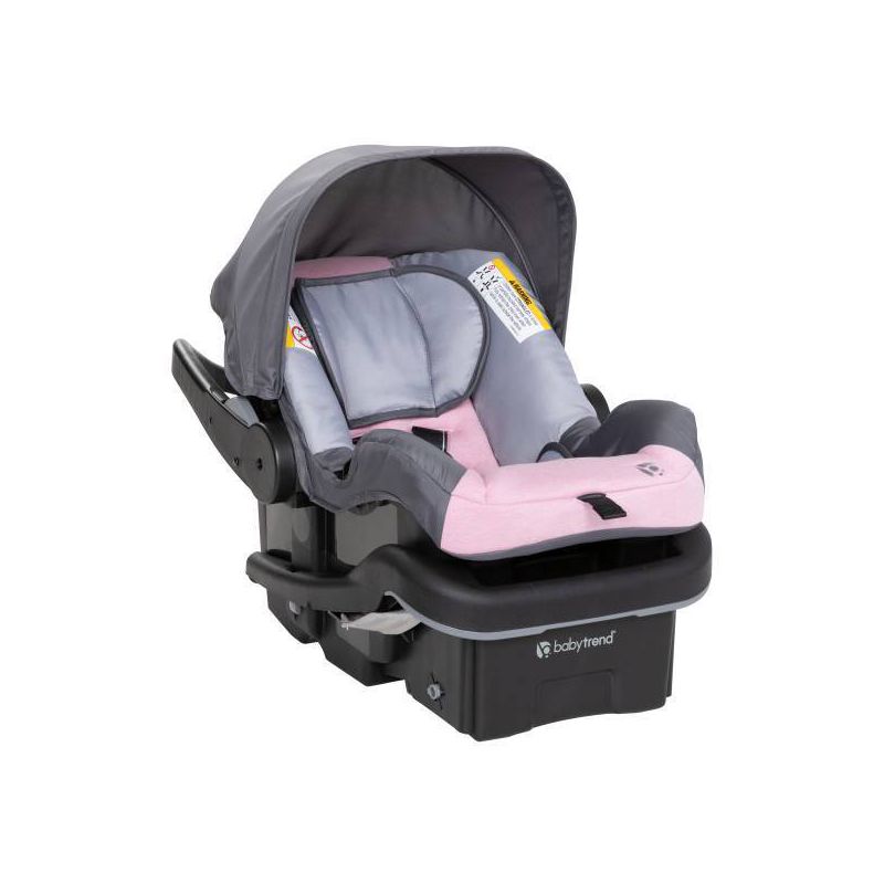 Baby Trend Passport Cargo Travel System with EZ-Lift PLUS Infant Car Seat - Pink Bamboo, 3 of 20