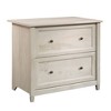 Edge Water Lateral File Cabinet - Chalked Chestnut - Sauder: Safety Mechanism, Holds Legal/Letter Files - 2 of 4