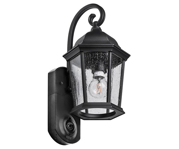 Coach Smart Security LED Outdoor Wall Light Black - Maximus