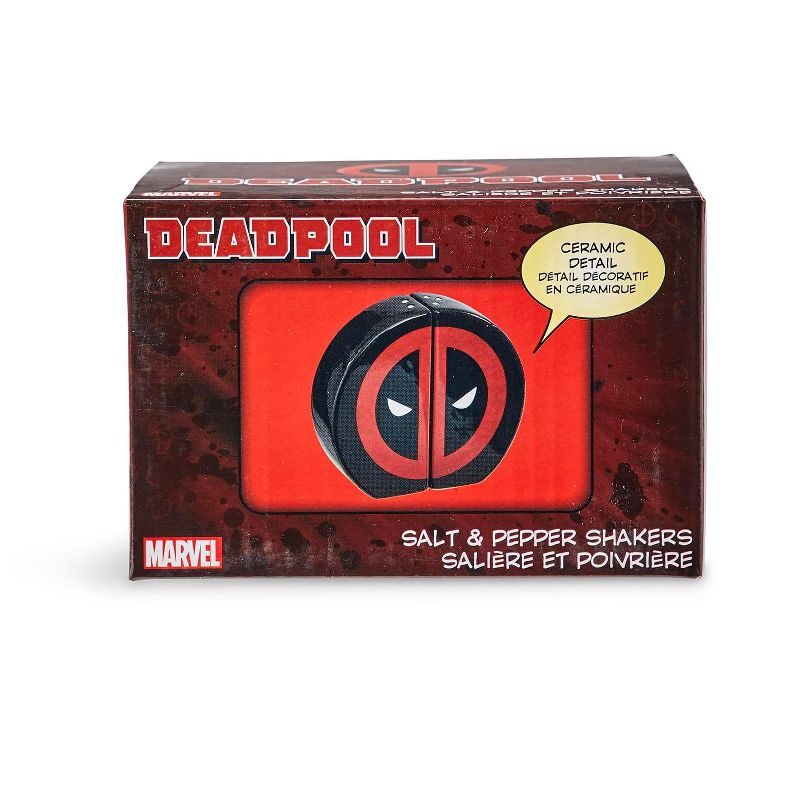 Seven20 Marvel Deadpool Salt and Pepper Shakers, 4 of 8