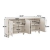 CAVINAS Mid Century Modern Sideboard, Kitchen Storage Cabinet with Adjustable Shelves for Living Room,Kitchen,Dining Room - 4 of 4