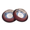 Country Living Set of 2 Ribbed Non-Slip Stainless Steel Pet Bowls – Available in 5 Sizes & 4 Color Options - 2 of 4