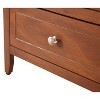 NicBex 3 Drawer Nightstand End Table,Wood Side Table with Round Knob Handles for Bedroom,Living Room,Bedside - 4 of 4