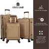 ROBERTO CAVALLI Luxury 3 Piece Luggage Set, Expandable Hard Shell Suitcases with 8 Spinner Wheels, TSA Lock Large Suitcase Set for Men and Woman - 2 of 4
