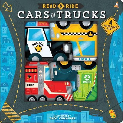 Read & Ride: Cars & Trucks - (Hardcover)