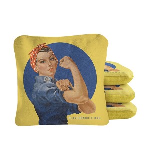 Skip's Garage | We Can Do It Synergy Pro Cornhole Bags (Set of 4) - 1 of 4