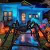 Joyfy 5 Ft Halloween Giant Spider Outdoor Decorations Scary Hairy Spider, Plush Spider for Yard Patio Lawn Garden Window Creepy Halloween Decor Props - 3 of 4