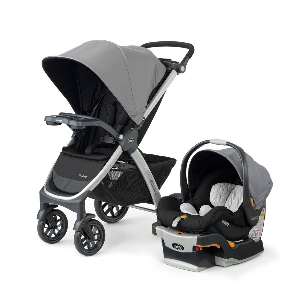 UPC 049796612059 product image for Chicco Bravo 3-in-1 Quick-Fold Trio Travel System - Camden | upcitemdb.com