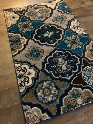 Home Dynamix Tremont Teaneck Floral Rectangular Rug-JCPenney