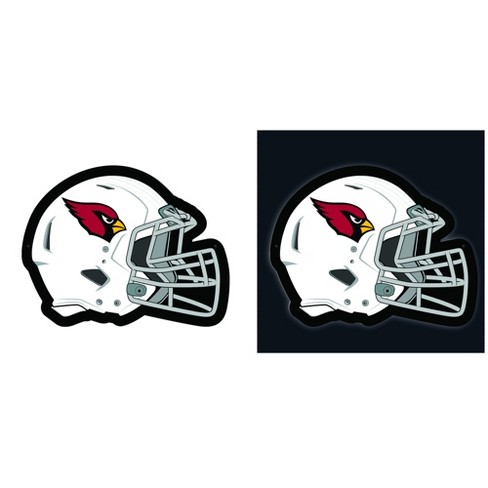 Evergreen Arizona Cardinals Helmet 19 in. x 15 in. Plug-in LED