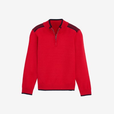 RAW X Kid's and Boy's Quarter-Zip Pullover Sweater