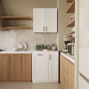 Famapy Multi - Use White Kitchen Cabinet Pantry Wall - Mounted Cabinet: Countertop - Free,DIY Ready，Versatile Setup – Fit Any Style - 1 of 4