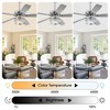 Parrot Uncle 52" LED Ceiling Fan with Light and Remote - 3 of 4
