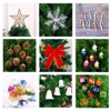 Maggift Artificial Plant 6ft Artificial Christmas Tree Including 195 Pendant Tree Skirts and Guardrails, Green, 34.65"*34.65"*70.87" - 4 of 4