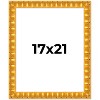 PosterPalooza | 17x21 Bamboo Picture Frame, UV Acrylic, 4 Finishes - Brown, Black, Gold, and Natural - 2 of 4
