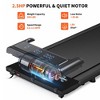 BestParts Under Desk Walking Pad Treadmill - Portable 300 lb Capacity, 0.6-3.8 MPH, Home & Office Use - 2 of 4