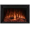 Modern Flames Spectrum Slimline Electric Fireplace | Hybrid-FX Flame LED Light Ambience - 2 of 4