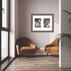 Courtside Market Classic Hues Portrait Frame Collection Walnut 11"x14" 2-4x6 Openings - 2 of 2