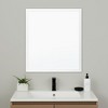 HomeRoots 26" White Framed Bathroom Vanity Mirror - 2 of 4