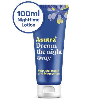 Asutra Dream The Night Away Natural Sleep Lotion with Melatonin & Magnesium - 3.38 fl oz