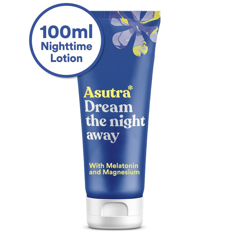Asutra Dream The Night Away Natural Sleep Lotion with Melatonin &#38; Magnesium - 3.38 fl oz, 1 of 8