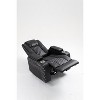 TiramisuBest Vibration Massage Chair Recliner with Heat, Oversized Swivel Rocker Chair, Single Sofa, Teddy Fabric Manual Recliner Cha - 4 of 4