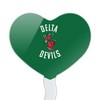 Mississippi Valley State University Delta Devils Logo Heart Love Cupcake Picks Toppers Decoration Set of 6 - 2 of 4