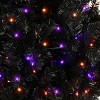 6' Prelit Black Moon Artificial Halloween Tree - National Tree Company - image 3 of 4