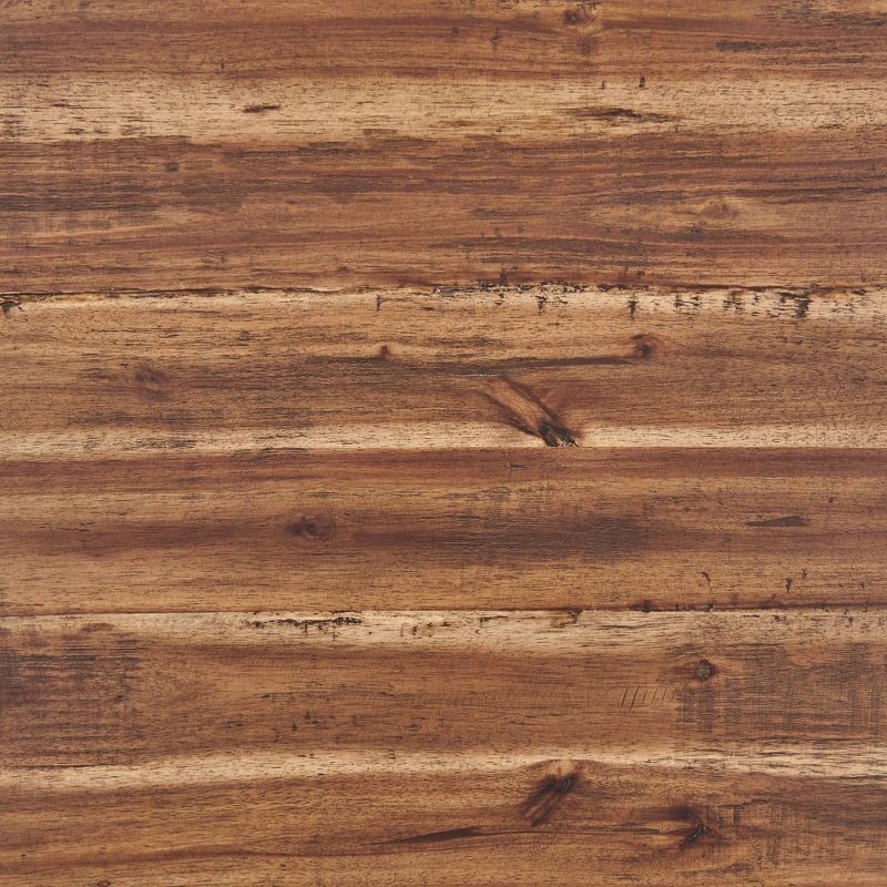 26&#34; Durango Industrial Wood Counter Height Barstool Dark Brown - Alaterre Furniture, 6 of 7
