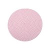 Unique Bargains Trivet Round Rope Woven Mat Cotton Non-woven Fabric 8.66"x8.66"x0.31" - 3 of 3