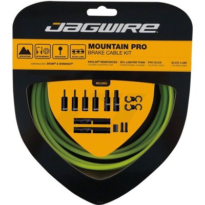 Jagwire Pro Brake Cable Kit Mountain SRAM Shimano Pre-stretched Polished Cable