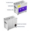 Ultrasonic Cleaner 3.2L,Professional Small Ultrasonic Cleaning Machine for Jewelry Watches Eyeglasses Dental Surgical Instruments - 3 of 4